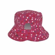 Palarie pentru fetițe Pink Confetti din bumbac, ajustabila, 56 cm (6-8 ani) KDEPAL33RZB56C