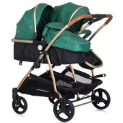 Carucior gemeni chipolino duo smart 3 in 1 avocado hubst-kbds02204av
