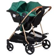 Carucior gemeni chipolino duo smart 3 in 1 avocado hubst-kbds02204av