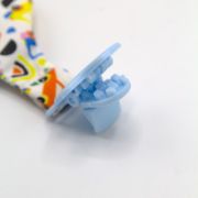 Cravata bebelusi cu accesoriu de dentitie BabyJem (Culoare: Bleu) JEMbj_7501