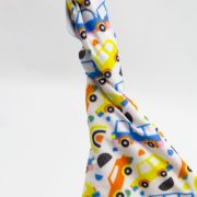 Cravata bebelusi cu accesoriu de dentitie BabyJem (Culoare: Ecru) JEMbj_7502