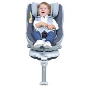 Scaun auto Rear Facing rotativ Tiago 0-18 kg gri KidsCare SUPKC_tiago_gri