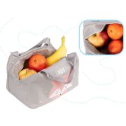Geanta termoizolanta 21,5 cm x 14,5 cm x 15,5 cm Ikonka IK2998 BBJIK2998_Gri/Roz