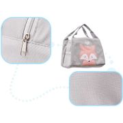 Geanta termoizolanta 21,5 cm x 14,5 cm x 15,5 cm Ikonka IK2998 BBJIK2998_Gri/Roz