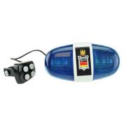 Lumina si sirena pentru bicicleta Politie Toi-Toys TT55008A BBJTT55008A_Albastru