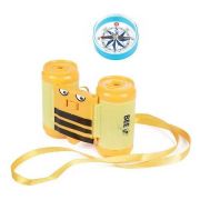 Set binoclu si compas Toi-Toys TT35902Z BBJTT35902Z_Galben