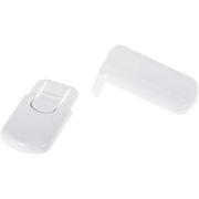 Sistem de siguranta din plastic pentru sertare, 8x7x4 cm Ikonka IK6797 BBJIK6797_Alb