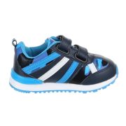 Adidasi baietei - Navy- Pete de culoare (Marime Disponibila: Marimea 20) - ALSW12