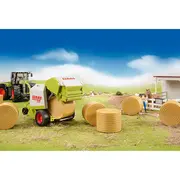 Bruder - Accesorii - 4 Baloti Rotunzi De Fan Pentru Class Rolland 250 ARTBR02344