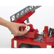 Bruder - Camion De Pompieri Man Tga Cu Scara, Pompa De Apa Si Sirena ARTBR02771