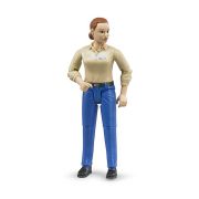 Bruder - Figurina Femeie Cu Pantaloni Albastri ARTBR60408