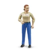 Bruder - Figurina Femeie Cu Pantaloni Albastri ARTBR60408