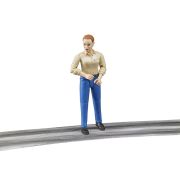 Bruder - Figurina Femeie Cu Pantaloni Albastri ARTBR60408
