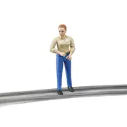 Bruder - Figurina Femeie Cu Pantaloni Albastri ARTBR60408