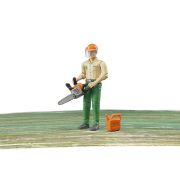 Bruder - Figurina Muncitor Forestier Cu Accesorii ARTBR60030