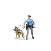 Bruder - Figurina Politist Cu Caine ARTBR62150