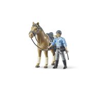 Bruder - Figurina Politist Cu Cal ARTBR62507