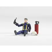 Bruder - Figurina Pompier Cu Accesorii ARTBR60100