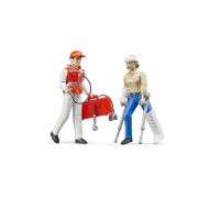Bruder - Figurine Asistenti Ambulanta Si Accesorii ARTBR62710