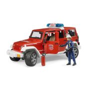 Bruder - Jeep Wrangler Unlimited Rubicon De Pompieri Cu Figurina ARTBR02528