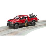 Bruder - Masina De Teren Ram 2500 Cu Motocicleta Scrambler Ducati Desert Si Sofer ARTBR02502