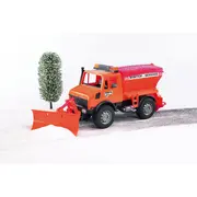 Bruder - Utilaj Zapada Mercedes Benz Unimog Cu Plug ARTBR02572