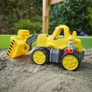 Buldozer big power worker wheel loader cu figurina hubs800054837