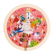 HAPE PUZZLE ROTUND CU 2 FETE VIVHapeE1624