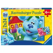 Puzzle Blue'S Clues, 2X24 Piese ARTRVSPC05568