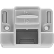 Set 4 sisteme de siguranta magnetice pentru dulapuri si sertare Iso Trade MY6798 BBJMY6798_Alb