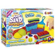 Craze - Nisip Kinetic - Set Joaca Curcubeu ARTCRZ32435