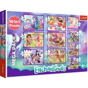 PUZZLE TREFL 10IN1 ENCHANTIMALS - FETELE UIMITOARE VIV90384