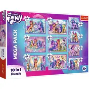 PUZZLE TREFL 10IN1 MY LITTLE PONY -  PONEII STRALUCITORI VIV90389