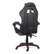 Scaun gaming cu iluminare led rgb off 303, perne detasabile, suport picioare retractabil, polipropilena, 110 kg drm9864