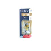 Thermobaby-Biberon din sticla cu gat larg 230ml, tetina silicon, debit mediu DNBTHE1852