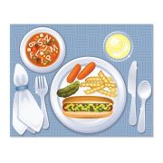 Abtibilduri alimentele melissa and doug - okemd4193