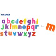 Litere mici magnetice miniland 155 buc  - okeml97913