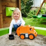 Masina de gunoi big power worker garbage truck cu figurina hubs800054838
