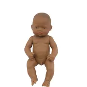 Papusa bebelus latinoamerican baiat 32 cm - miniland - okeml31037