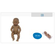 Papusa bebelus latinoamerican baiat 32 cm - miniland - okeml31037