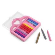 Set creioane colorate triunghiulare princess melissa and doug 12 buc - okemd4155