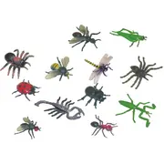 Set de 12 figurine insecte miniland - okeml27480