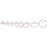 Set didactic pentru invatarea fractiilor miniland - okeml95218