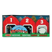 Sortator de forme casuta cu animale melissa and doug - okemd2434