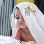 Set 20 Stickere milestone pentru Fotografii Memorabile cu copilul dvs - Baby Milestone Stickers 15 cm, model My First, Pre-Cut
