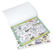 Bloc de colorat si abtibilduri cauta si gaseste animale - okemd30152