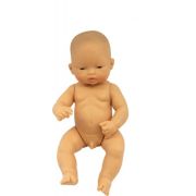 Papusa bebelus asiatic baiat 32 cm - miniland - okeml31035