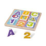 Puzzle cu piese mari pentru belelusi  melissa and doug - okemd1899
