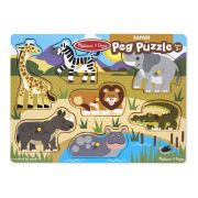 Puzzle din lemn animalele safari - okemd9054