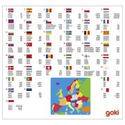 Puzzle din lemn harta europei - okegoki57509